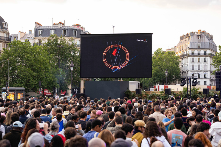 Finale de l’Eurovision – Place de la Bastille