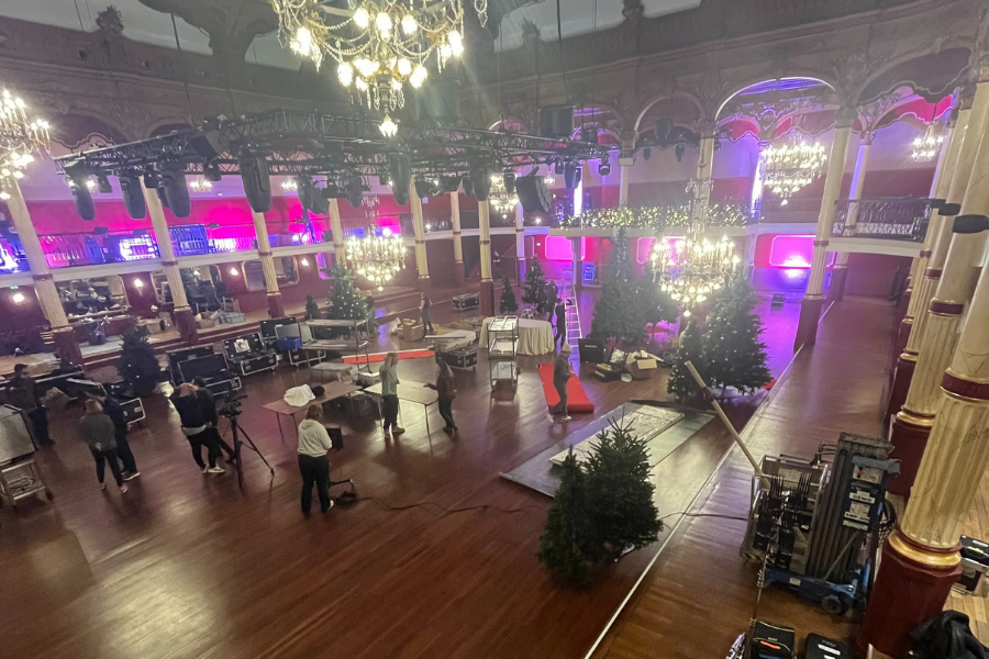 TOURNAGE DE L'ÉMISSION CUISINE OUVERTE