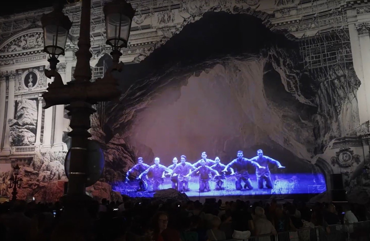 Projection Jamion Opera GARNIER