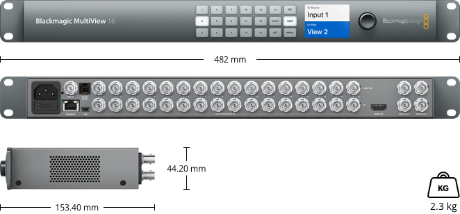 BlackMagicDesign MultiView 16