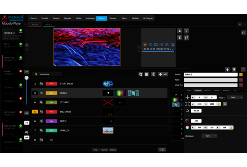 Modulo Pi Player 6 flux