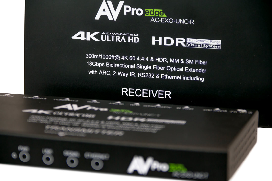 AVPro Extendeur HDMI 4K - Fibre