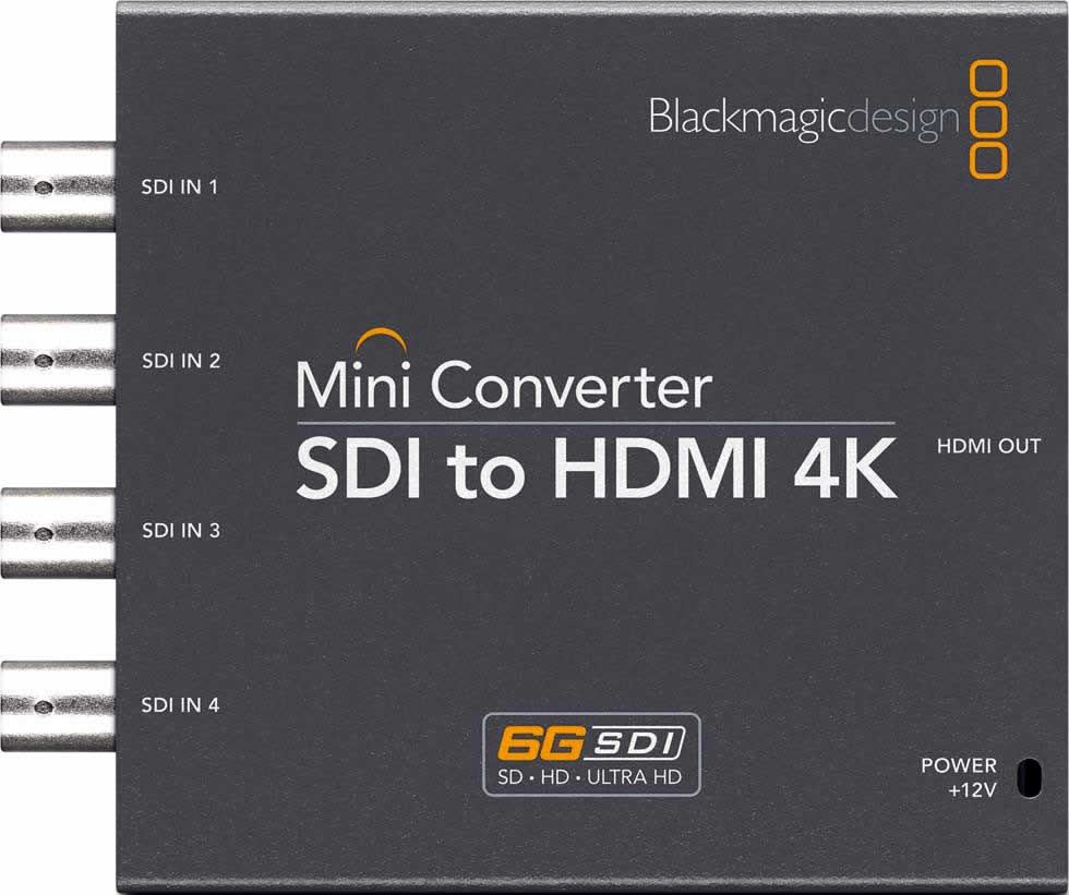BlackMagicDesign MiniConverter SDI To HDMI 4K