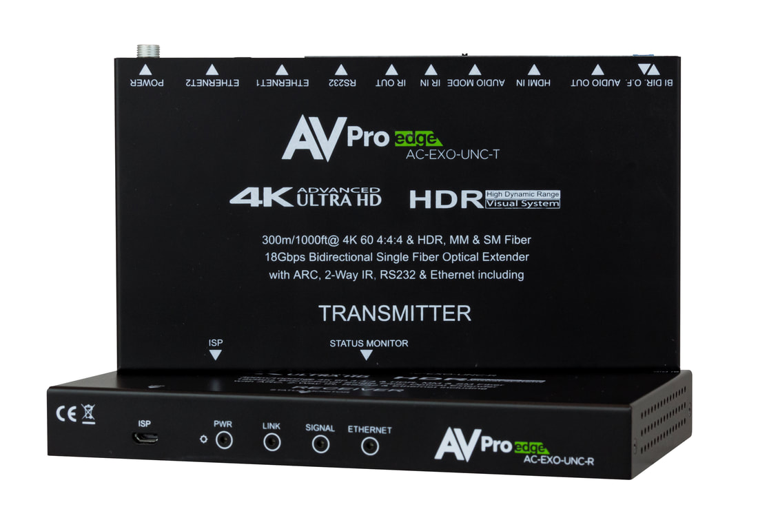 AVPro Extendeur HDMI 4K - Fibre