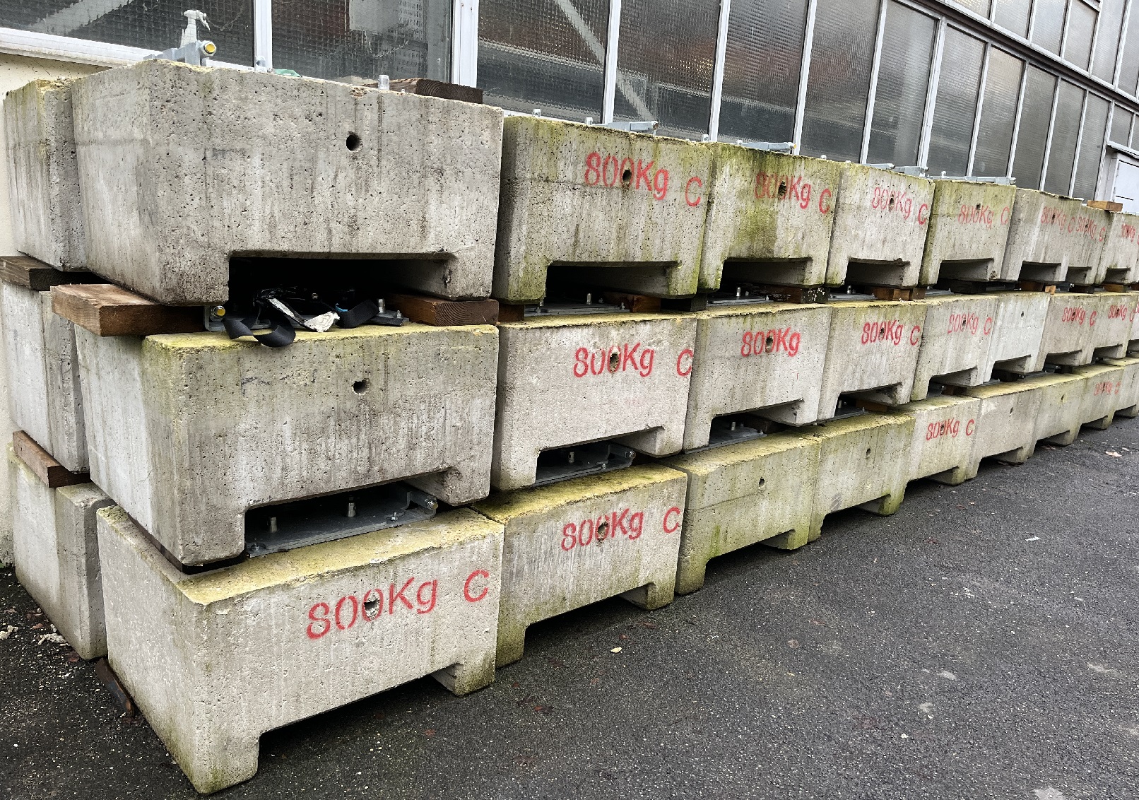 Magnum Embase de pont beton 800kg