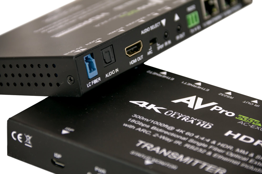 AVPro Extendeur HDMI 4K - Fibre