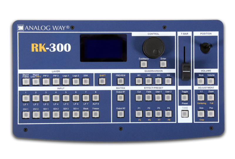 ANALOG WAY RK300 Pupitre